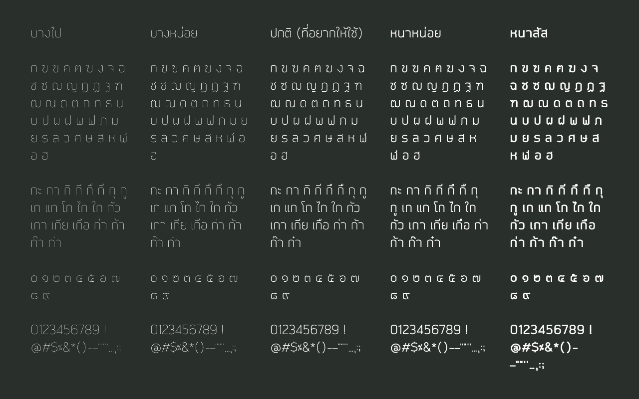Ekkamai Vibe, weight range